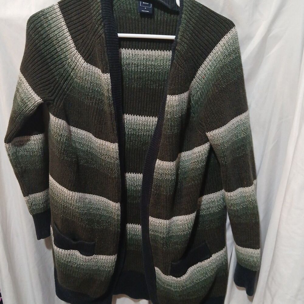 Gap Sweater/ cardigan Size M Multicolor Womens 100 Percent Cotton - Picture 1 of 7